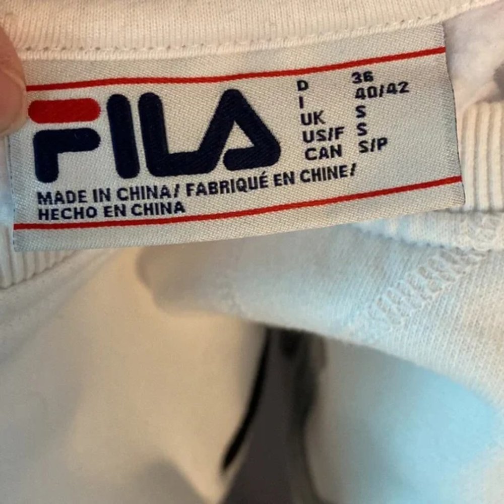 Fila Embroidered Logo Longsleeve Basic Pullover S… - image 6